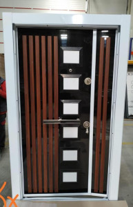 Turkish Security Door made from heavy-duty steel construction for durability ad security
