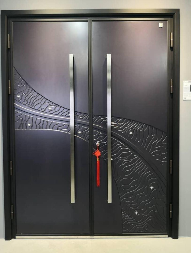 Modern Double Security Entry Door