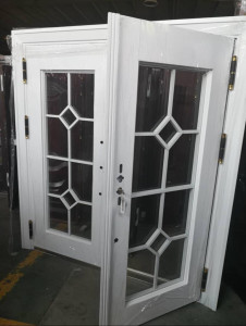 White Steel French Glass doors