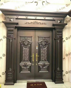 Cast Copper or Steel Security Double door 