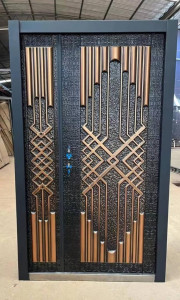 Copper cast steel Security Door