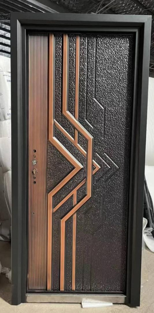 Copper -cast Security Door, often referred to as a mother and son