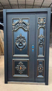 Cast Aluminum Security Door referred to as bulletproof