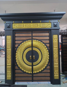 Double Security Steel Door