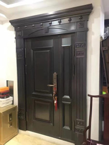 Luxury double-leaf Security door