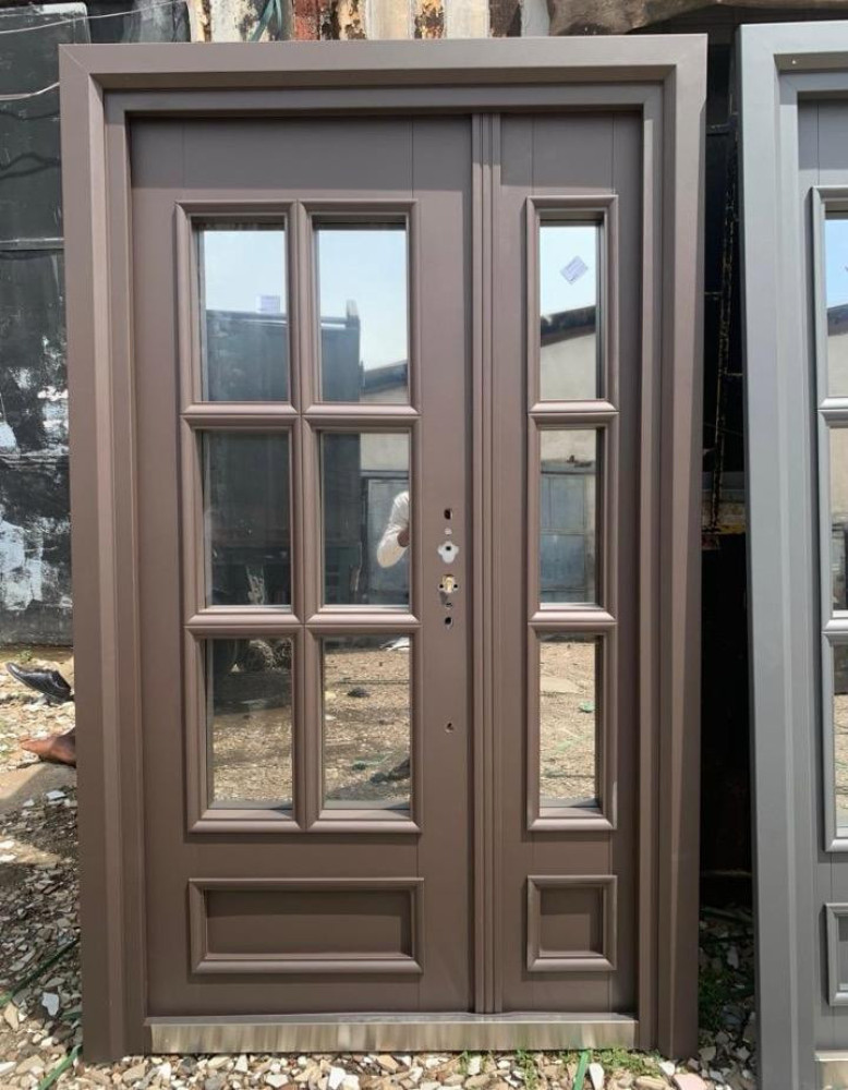 Double-door French Steel Security Door