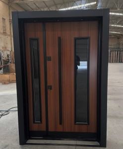 Double wooden Security Door