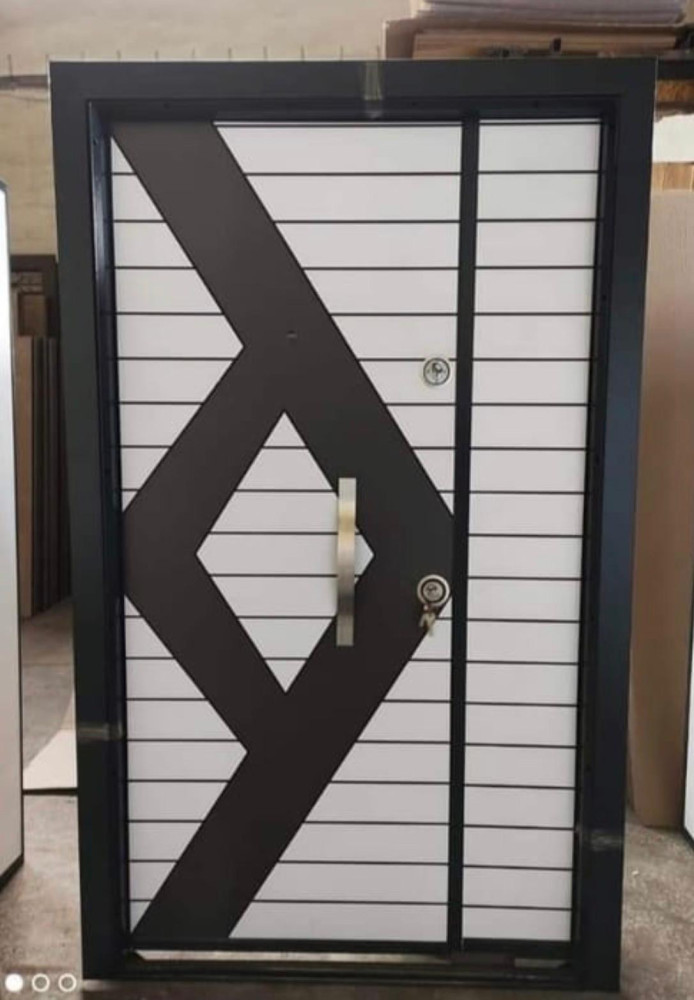 Turkish Security Door features a reinforced triple-lock system and is designed to provide high security and style for main entrance
