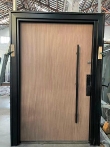 This Turkish Security Door features a heavily reinforced structure and intricate, ornate designs