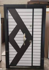 Turkish Security Door features a reinforced triple-lock system and is designed to provide high security and style for main entrance