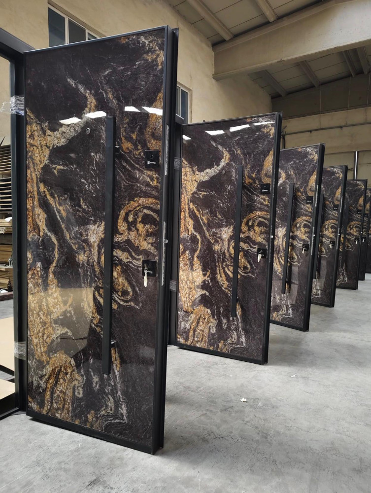 Luxury Exterior Entrances featuring a stone finish