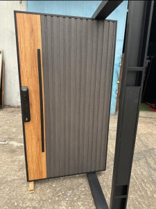 Modern Pivot Steel Security Door