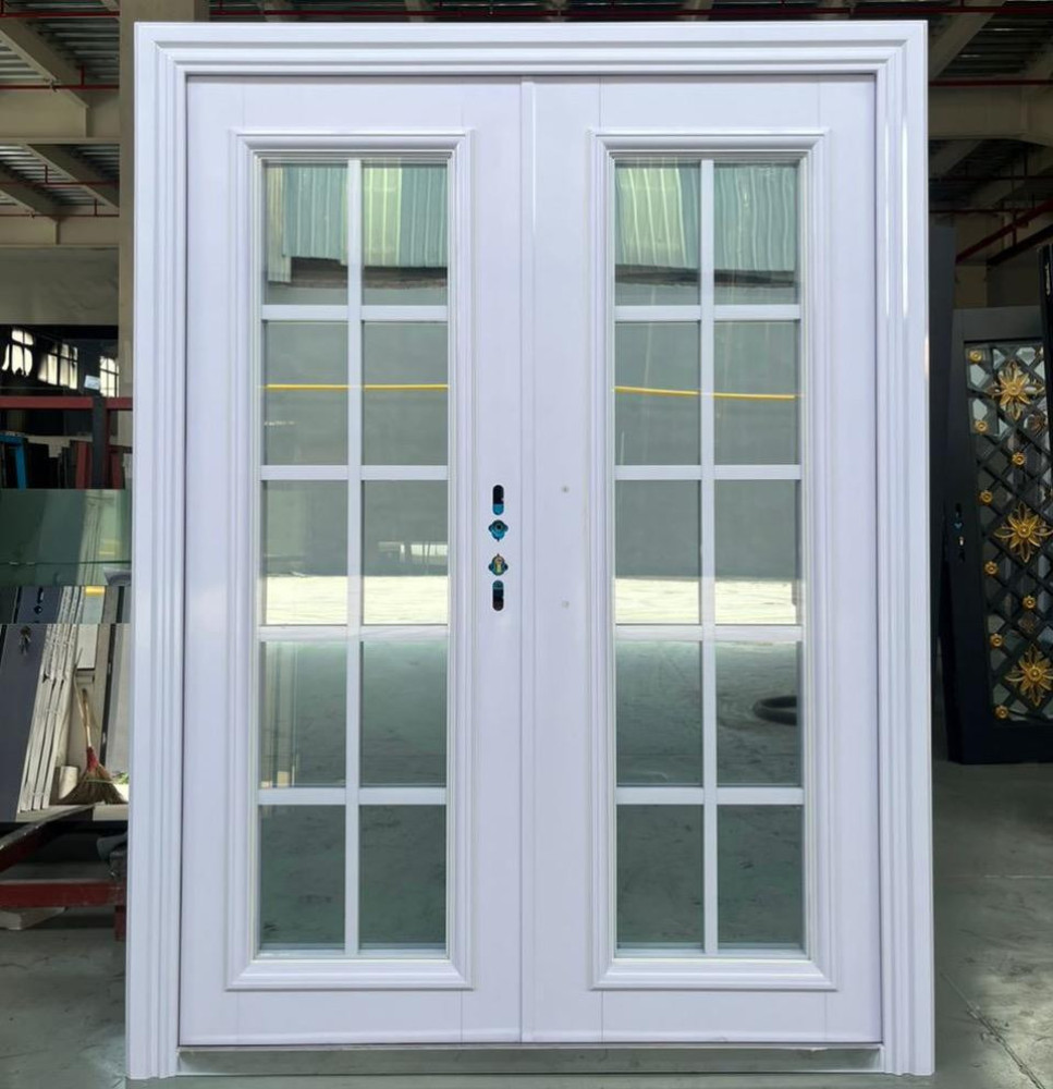 UPVC French Glass Security Door