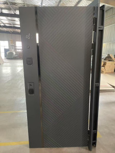 Modern Turkish-style steel Security Door often featuring smart lock systems and high security lock mechanisms for enhanced protection