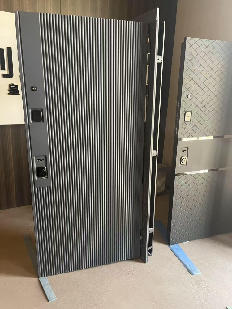 dark gray Wood plastic Composite WPC penl 