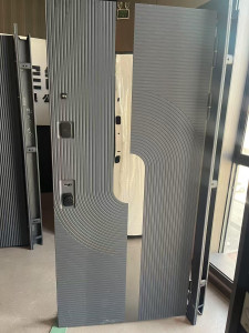Modern Steel Security Door designed for residential or commercial use