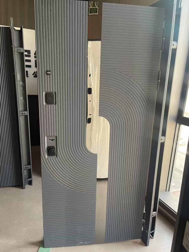 Modern Steel Security Door designed for residential or commercial use