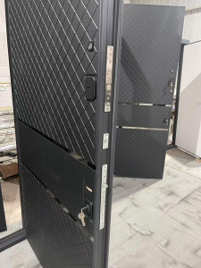 Modern Steel Security Door commonly referred to as Turkish or Luxury armoured Security Door