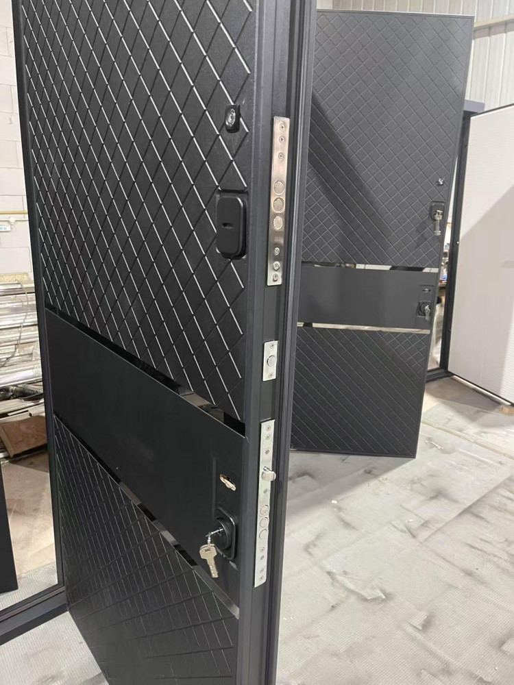 Modern Steel Security Door commonly referred to as Turkish or Luxury armoured Security Door