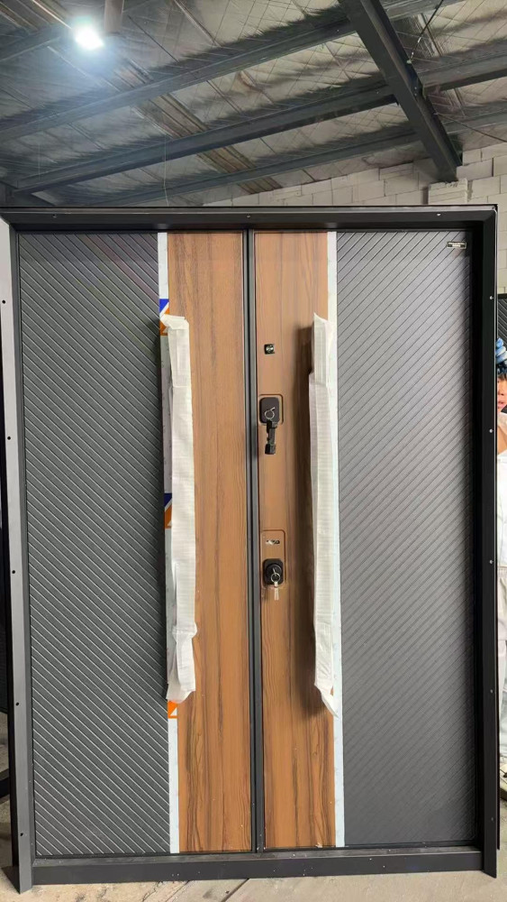 Turkish Steel Security Door, often categorized locally as a copper cast Security Door due to its finish design