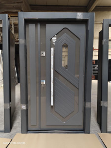 Turksh Luxury Security Front door made of steel
