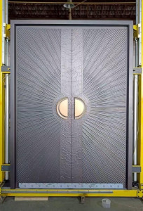 Luxury, modern security Steel entry door