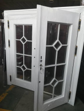 GLASS AND WOODEN DOORS