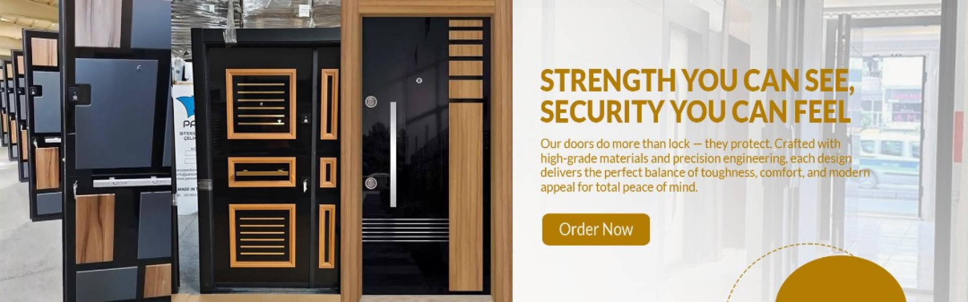 Luxury security door